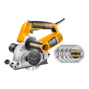 Sierra Acanaladora De Concreto 4 Discos 1500w - Ingco