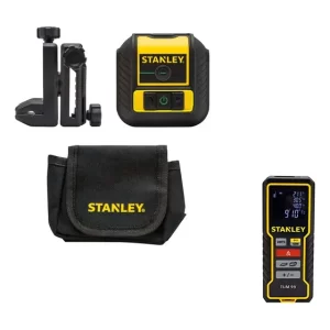 Nivel Láser Stanley Verde STHT77502 + Medidor Láser