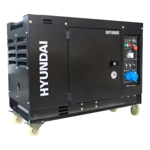 Generador Diesel 8,5 Kva Ats Insonorizado Hyundai 220v 78DHY10000SETT Monofásico