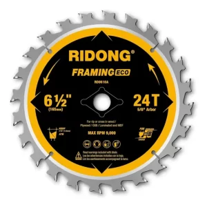 Sierras Circulares Ridong 0610a 6-1/2  24t