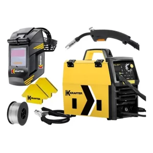 Kit Soldadora Krafter Megatec 120 Flux +alambre +accesorios