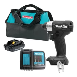 Kit Atornillador Impacto Bl 18v Makita Dtd157bz + 1 Bateria
