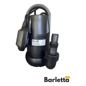 Bomba De Agua Sumergible Drenaje Barletta Bps 750 1hp Color Negro