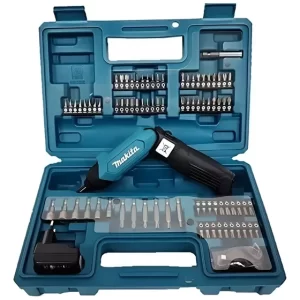 Atornillador Inalámbrico Makita + 81 Accesorios + Maletín