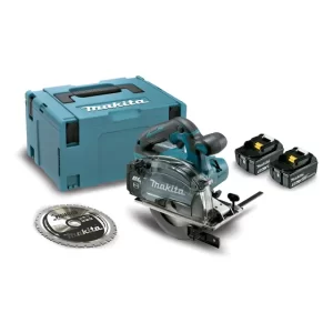 Cortadora De Metal Inalambrica Makita 6 PuLG Dcs553rtj Color Turquesa Frecuencia 50 Hz / 60 Hz