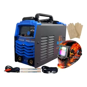 Máquina De Soldar Inverter Rolwal 200A Monofásica Modelo MMA-200E