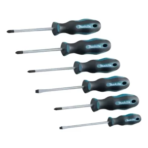 Set Destornilladores Makita 6pzs Sl4/sl5.5/ph1/ph2/pz1/pz2