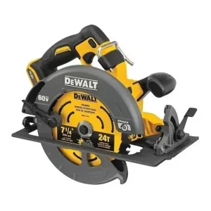 Sierra circular eléctrica inalámbrica DeWalt Flexvolt DCS578T2-AR 184mm amarillo