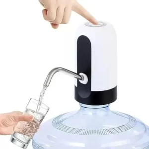 Dispensador de Agua Eléctrico Cuperstorecl Recargable USB Blanco