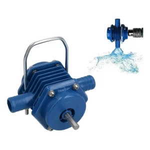 Bomba Agua De Taladro Mini Autocebante Portátil Resistente
