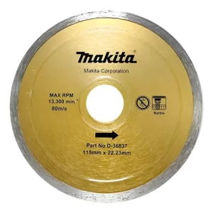Disco Diamantado Continuo 4 1/2 PLG Makita