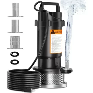 Bombas Sumergible Acero Inoxidable 370w Agua Limpia