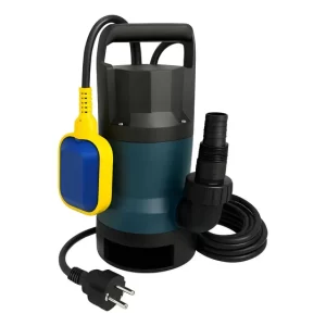 Bomba Sumergible Qatar Shop 750W 1HP Drenaje Agua Sucia 7500L/h