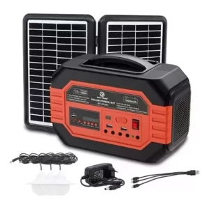 Generador Energia Multiuso Bateria Carga Solar Ampolletas
