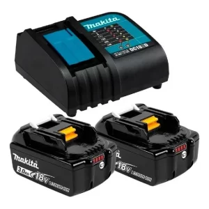 Kit Cargador + 2 Baterías 3.0ah 18v Makita