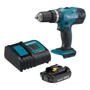 Taladro Percutor 18v 13mm Makita Dhp453x10 - 1 Bateria