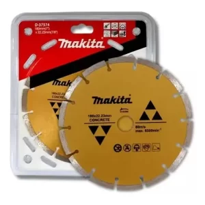 Disco Diamantado Segmentado Concreto 180mm 7' Makita D-44286 Dorado Oscuro