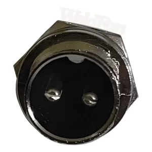 Conector Enchufe Macho 2 Pines Panel Maquina Soldar