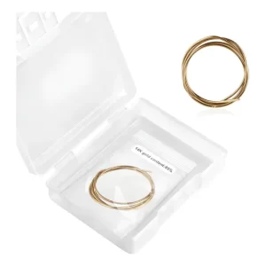 Cable De Soldadura De Oro De 14k Para Joyas, Flujo De De 1