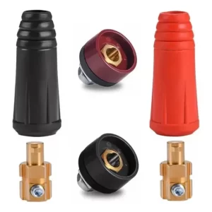 . Bornes Para Soldadora Inversora Conector Rápido De 400