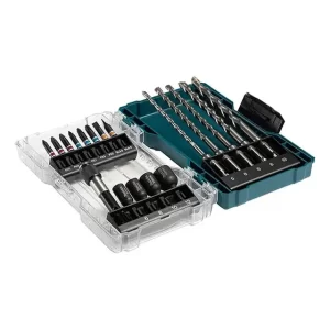 Set Brocas Sds Plus, Puntas Y Dados Makita 18 Piezas E-07026