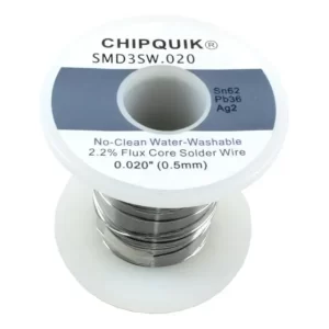 Chip Quik Smd3sw020 Cable De Soldadura De 8 Oz No Clipe