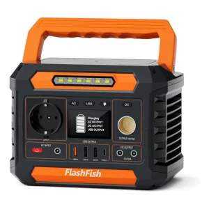 FlashFish P66 300W 230Wh Estación de Energía Solar Portátil RV Camping Oferta Relámpago