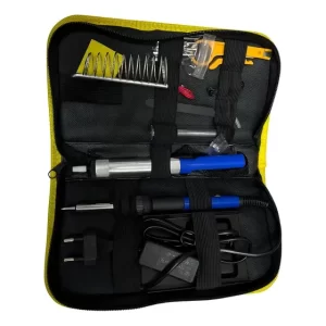 Kit Soldadura Eléctrico Inlife K70 220V 60W Regulable Amarillo