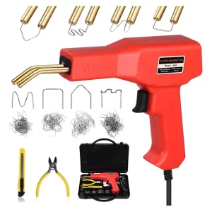 Máquina De Soldar Grapadora De Plástico Caliente 50w Roja
