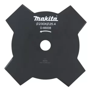 Cuchilla 9-1/4x1 PuLG 4 Filos P/ Desbrozadora Makita D66008