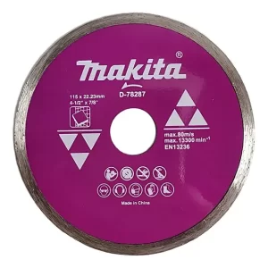Disco Diamantado Continuo Porcelanato 115x22,23mm - Makita