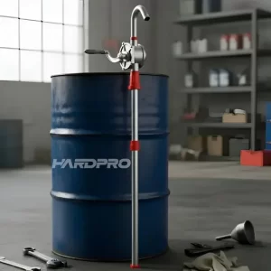 bomba manual de extraccion aceite trasvasije 130cm de Aluminio Giratoria manguera de 60cm tubo de 102cm Caudal de 18 - 22 L/min Tipo Manivela