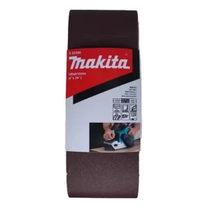 Pack 3 Lijas De Banda 4''x24'' (100x610mm) - Makita Cantidad De Granos 40