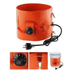 Calentador Tambor 5 Galones, Banda Aislante 800w For Barril