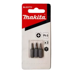 Punta De Atornillar Ph0x25mm 3 Pzas - Makita