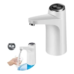 Dispensador De Agua Eléctrico Portátil Bomba Usb Botellon Blanco