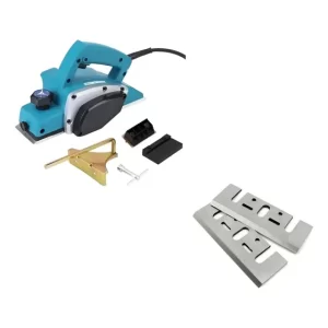 Cepillo Eléctrico Para Madera X-force + Repuesto De Cuchilla