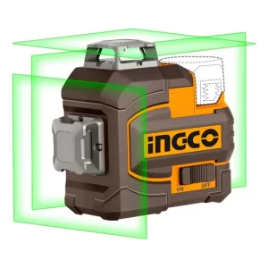 Nivel Laser Industrial 3D Verde 12 Líneas 35m Autonivelante