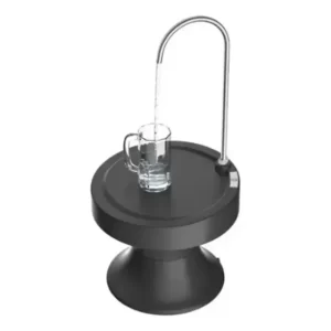 Bomba Dispensador De Agua Electrico Recargable Usb Botellon Color Negro