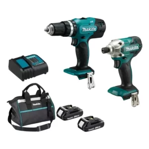 Kit Makita Dlx2336syx Taladro Percutor+ Atornillador Impacto