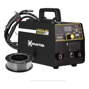 Soldadora Compac Mig 120 F X + Alambre Flux 2 .0  0.9 Rollo