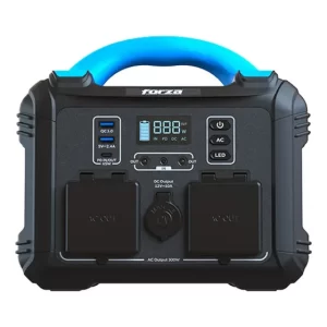 Generador Electrico Portatil Forza Titan Fpp-t300 Bateria Negro/Azul