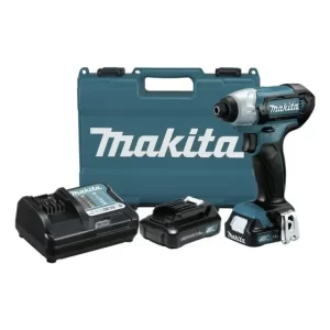 Atornillador Impacto Makita 12v 2 Baterías 110nm Td110dwye Color Azul/Negro