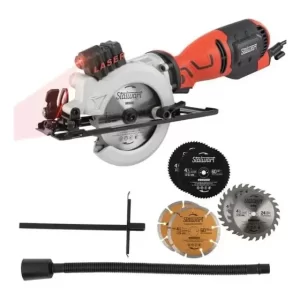 Sierra Mini Circular: Sierra De Metal De 5.8 Amperios De Pul