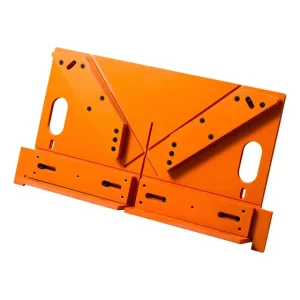 Placa Base Para Máquina De Corte, Riel Guía Espesor 8 Mm