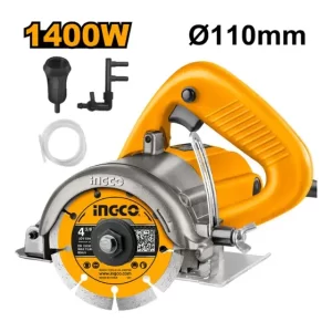 Sierra Cortadora de Mármol Eléctrica 1400W 11000RPM