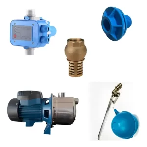Kit Bomba Centrifuga Autocebante Agua Para Estanque 1hp 220v