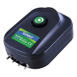 Bomba de Aire Sobo Profesional 4 Salidas Ultra Silenciosa Acuarios