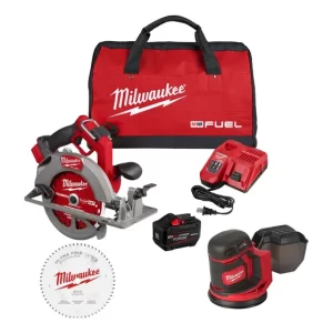 Sierra Circular 7-1/4in M18 Fuel 6000rpm Milwaukee 2834-21hd Color Rojo