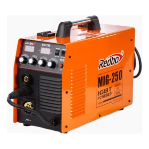 Soldadora 3 En 1 Mig/tig/mma Redbo Mig-250-5kg Naranja